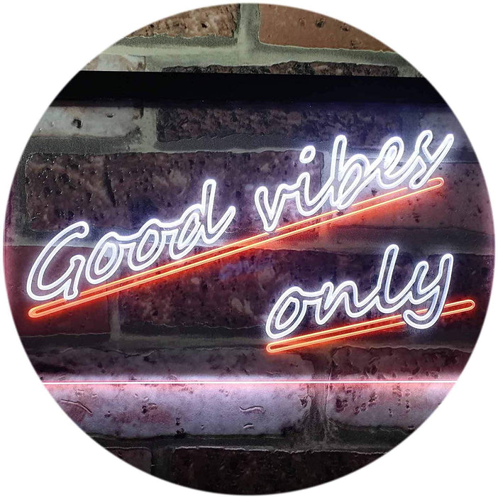 Good Vibes Only LED Light Sign - Way Up Gifts