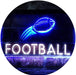 Man Cave Football LED Light Sign - Way Up Gifts