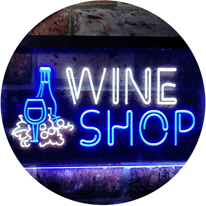 Wine Shop LED Light Sign - Way Up Gifts