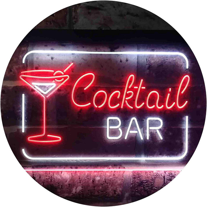 Cocktail Bar LED Light Sign - Way Up Gifts