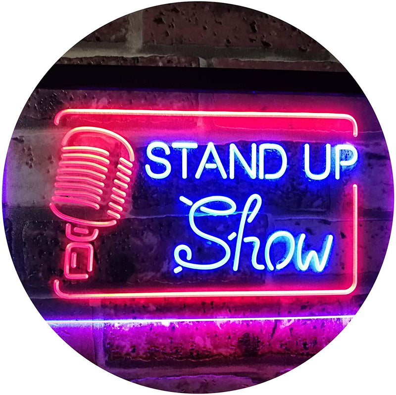 Comedy Comedian Stand Up Show LED Light Sign - LED Gift Works