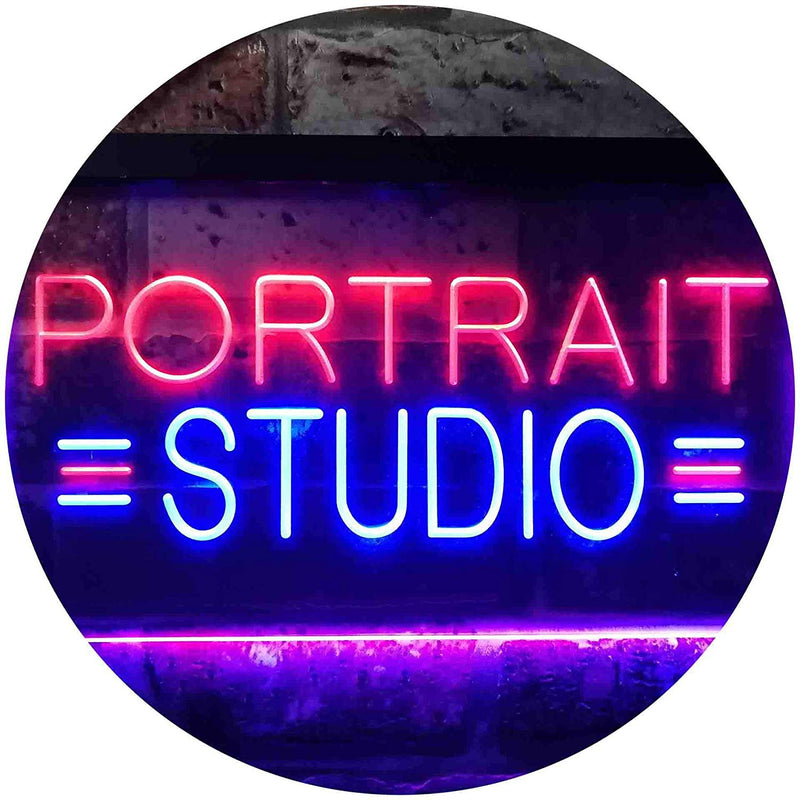 Photography Portrait Studio LED Light Sign - LED Gift Works