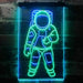 Kids Room Decor Astronaut LED Light Sign - Way Up Gifts