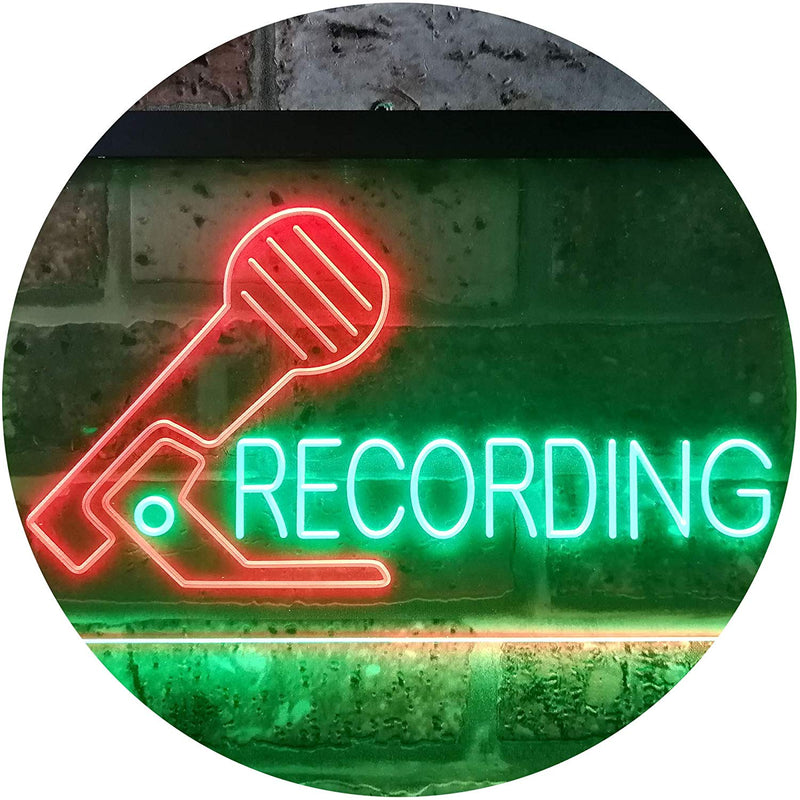 Microphone On Air Recording LED Light Sign - LED Gift Works
