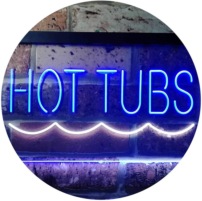 Hot Tubs LED Light Sign - LED Gift Works
