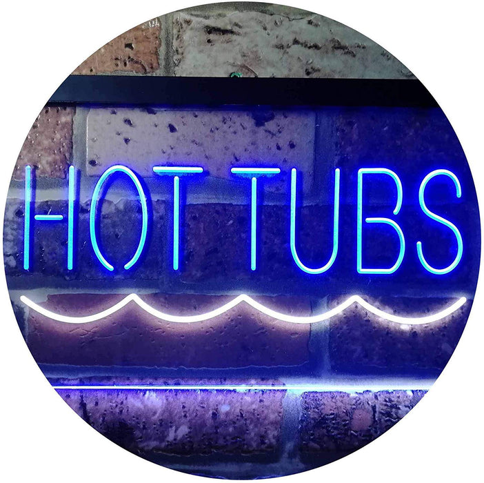Hot Tubs LED Light Sign - Way Up Gifts