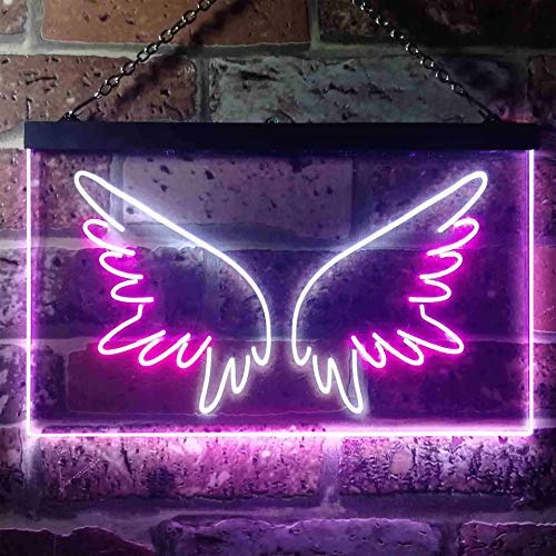 Angel Wings LED Light Sign - Way Up Gifts