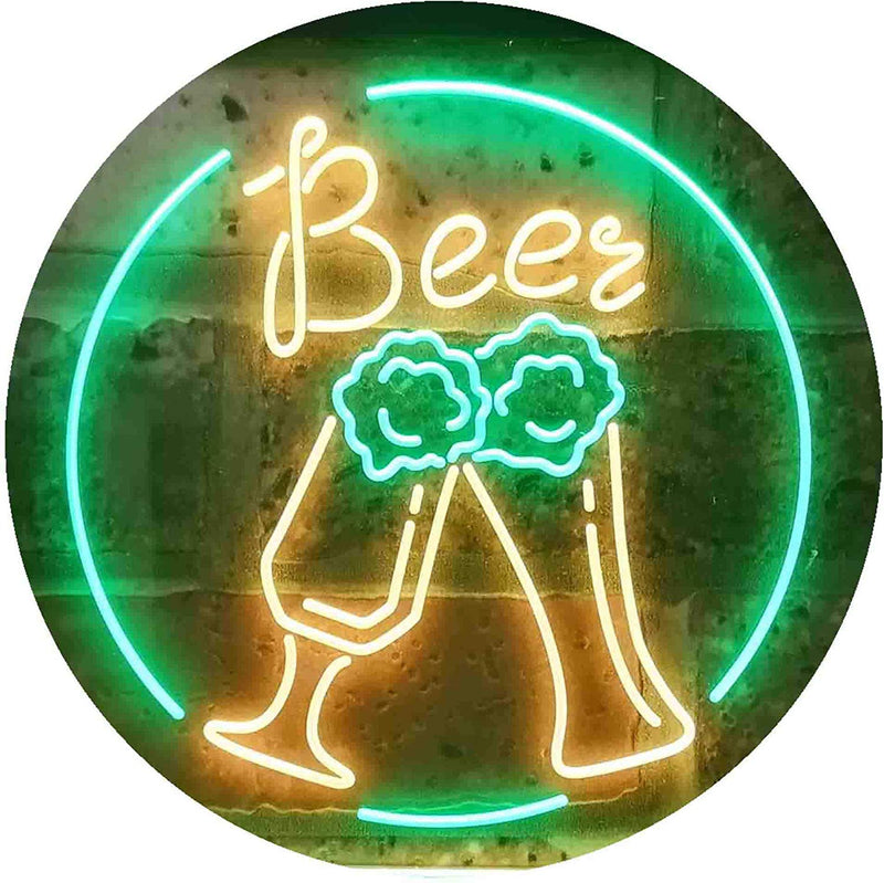 Bar Cheers Beer LED Light Sign - LED Gift Works