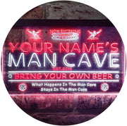 Personalized Sports Soccer Theme Man Cave LED Light Sign - LED Gift Works