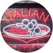 Spaghetti Meatballs Restaurant Italian Food LED Light Sign - Way Up Gifts