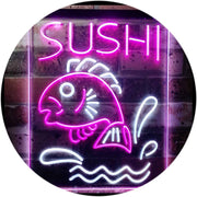 Fish Sushi LED Light Sign - LED Gift Works