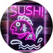Fish Sushi LED Light Sign - Way Up Gifts