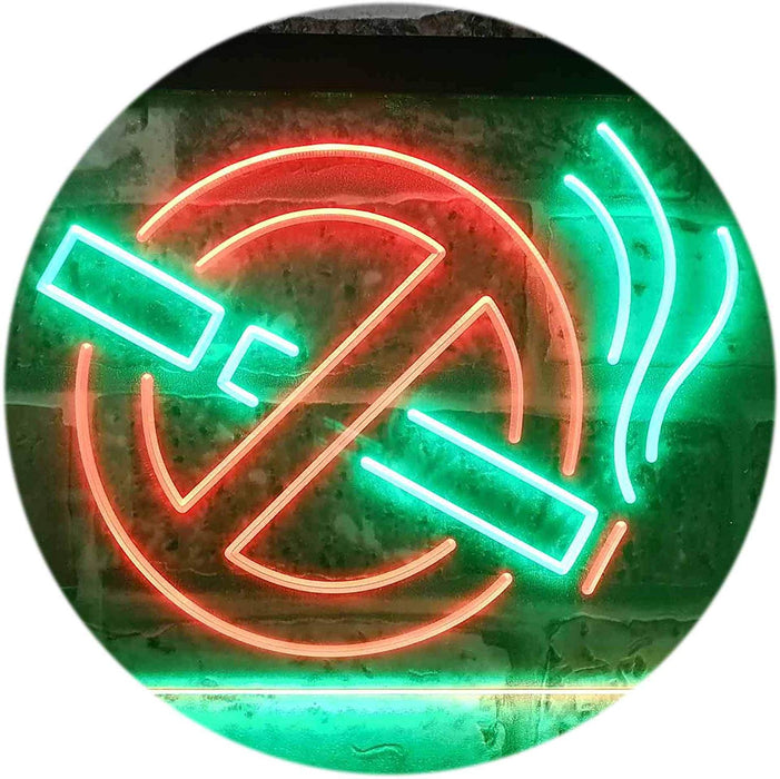 No Smoking LED Light Sign - Way Up Gifts