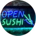 Open Sushi LED Light Sign - Way Up Gifts