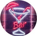 Cocktail Glass Bar LED Light Sign - Way Up Gifts