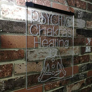 Psychic Chakras Healing LED Light Sign - LED Gift Works