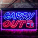 Food to Go Carry Out LED Light Sign - Way Up Gifts