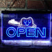 Open Toothbrush Dentist LED Light Sign - Way Up Gifts