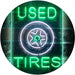 Auto Shop Car Garage Used Tires LED Light Sign - Way Up Gifts