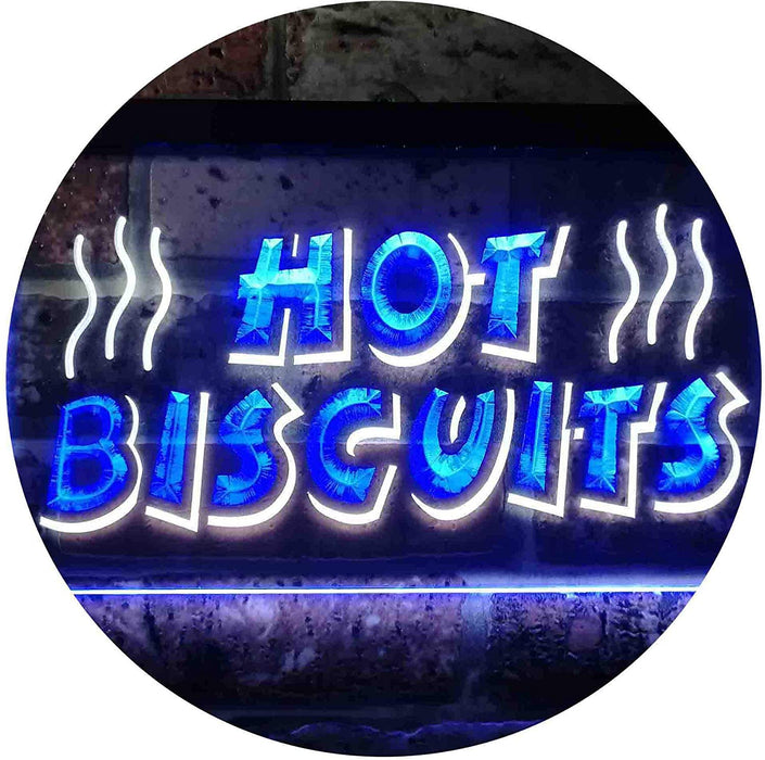 Hot Biscuits LED Light Sign - Way Up Gifts
