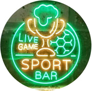 Live Game Sport Bar LED Light Sign - LED Gift Works