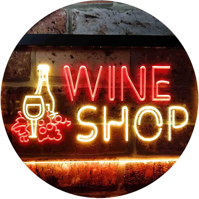 Wine Shop LED Light Sign - Way Up Gifts