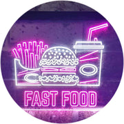 Fast Food LED Light Sign - LED Gift Works