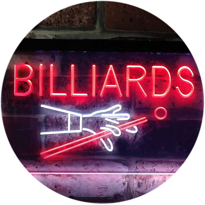 Pool Billiards LED Light Sign - Way Up Gifts