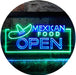 Restaurant Mexican Food Open LED Light Sign - Way Up Gifts
