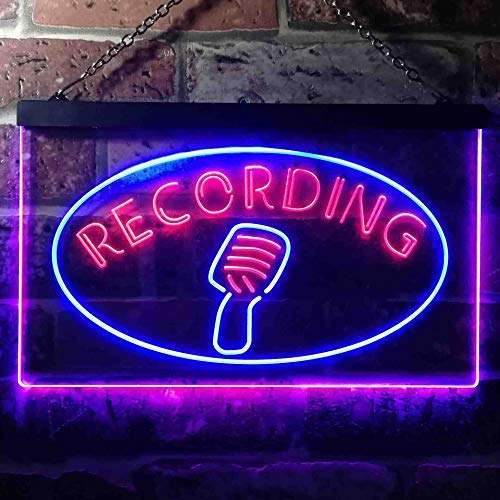 Recording LED Light Sign - LED Gift Works
