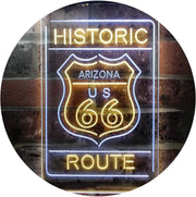 Arizona Historic Route US 66 LED Light Sign - LED Gift Works