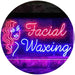 Facial Waxing LED Light Sign - Way Up Gifts