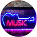 Guitar Instruments Music LED Light Sign - Way Up Gifts