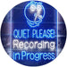 Quiet Please Recording in Progress Studio LED Light Sign - Way Up Gifts