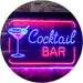 Cocktail Bar LED Light Sign - Way Up Gifts