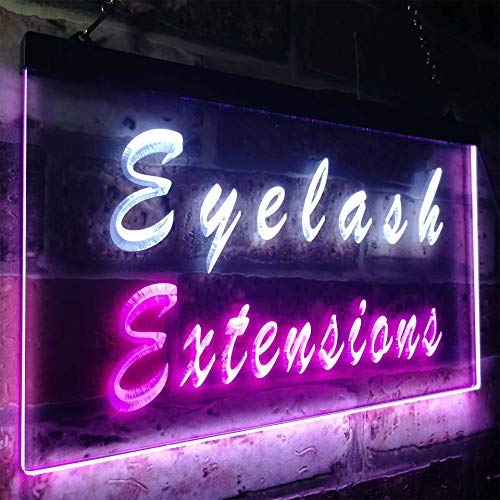 Beauty Salon Eyelash Extensions LED Light Sign - LED Gift Works