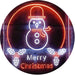 Merry Christmas Decoration Snowman LED Light Sign - Way Up Gifts