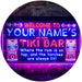 Personalized Tiki Bar LED Light Sign - Way Up Gifts