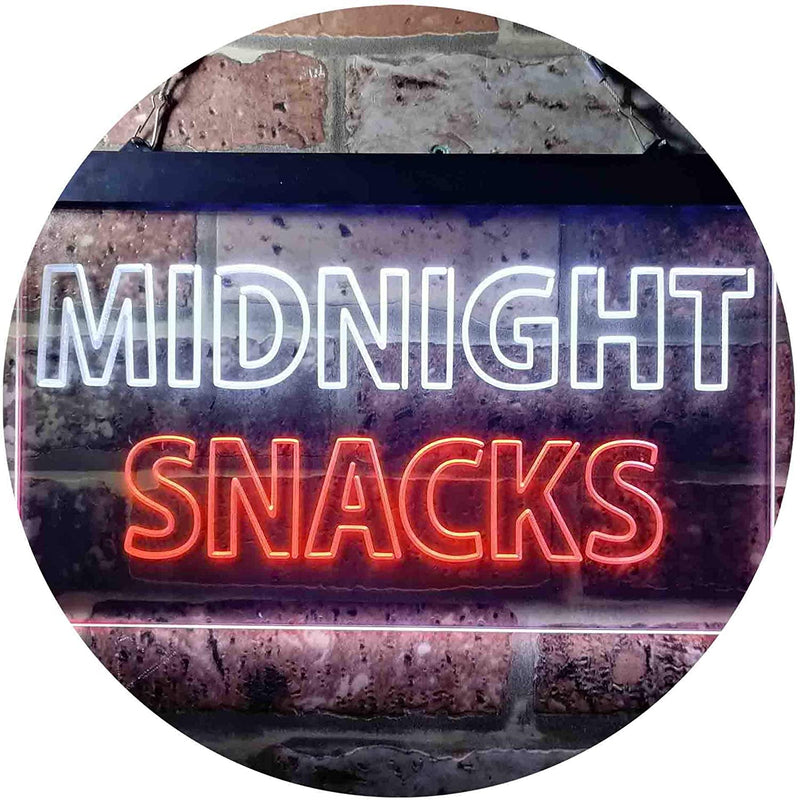 Midnight Snacks LED Light Sign - LED Gift Works