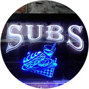 Sandwiches Hoagies Subs LED Light Sign - LED Gift Works
