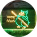 Nice Rack BBQ Pig Pool Billiards LED Light Sign - Way Up Gifts