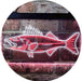 Walleye Fish Fishing Bait Store LED Light Sign - Way Up Gifts