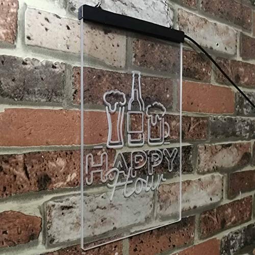 Happy Hour LED Light Sign - Way Up Gifts