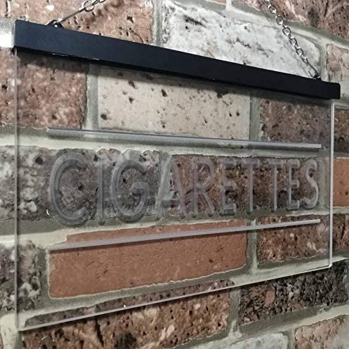 Cigarettes LED Light Sign - Way Up Gifts