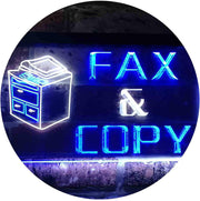 Fax Copy LED Light Sign - LED Gift Works