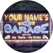 Personalized Home Garage Tools Handyman LED Light Sign - LED Gift Works