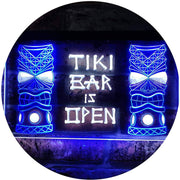 Tiki Bar Open LED Light Sign - LED Gift Works