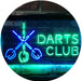 Darts Club LED Light Sign - Way Up Gifts
