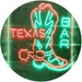 Cowboys Boots Texas Bar LED Light Sign - Way Up Gifts