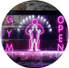 Fitness Center Open Gym LED Light Sign - Way Up Gifts